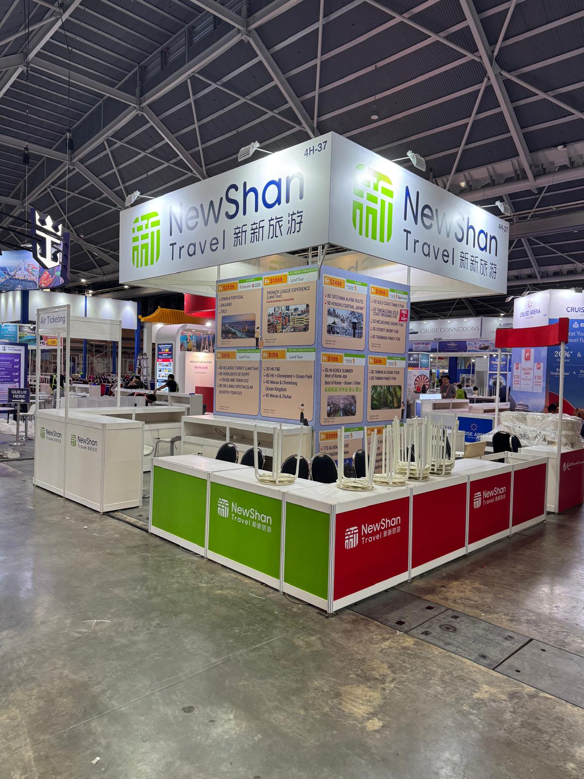 Modular event display